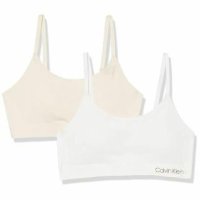 캘빈클라인 단일상품 Large Heather - Calvin Klein 여아용 몰드 브라 2팩 누드 X Large