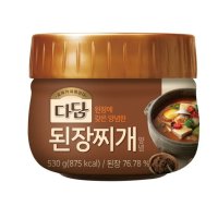 CJ제일제당 다담 CJ 된장찌개양념 530g 55개