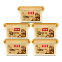 CJ제일제당 해찬들 구수한 가정식집된장 1kg x 5개