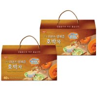 광야식품 광야식품 아몬드 양배추 호박차 40티백x2개