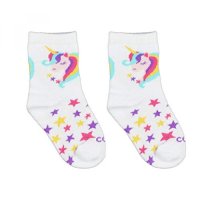 Cool Socks Kid 39 s Crew Socks Unicorn Size 4-7 Years