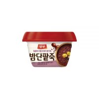 양반 동원 287 5g 밤단팥죽 단팥죽 가공식품 전자렌지 간편식 밤죽 한끼든든 죽