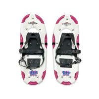 Redfeather Snowshoes 43 2cm17인치 ELF 아동용 스노우슈즈 파우더 코팅 알루미늄 프레임 비닐 립스