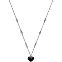 코치 heart pendant necklace