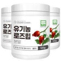 참굿즈 유기농 로즈힙 분말 120g 3통