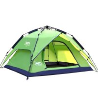 코트텐트 야전 백패킹 사막 및 폭스 캠핑 텐트 3 인용 인스턴트 팝업 자동 돔 (바닥 타프