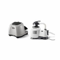 Intex Saltwater System and Sand Filter Pump Set for Above Gr - Intex