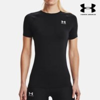 언더아머 여성용 UA HeatGear 컴프레션 반팔 1365460-001