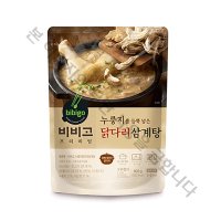 CJ제일제당 비비고 누룽지 닭다리 삼계탕 13개 550g