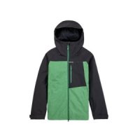 버튼 보드복 자켓 스노우보드 NEW Burton Lodgepole 2L Snowboard Jacket 남성 LARGE Clover Green True