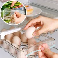 냉장고정리 용기 김밥재료 보관 플라스틱 계란 냉장고 트레이