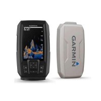 Garmin Striker Vivid 4cv Bundle with Transducer and Protective Cover Color Fishfinder Scanning