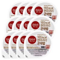 햇반 CJ 햇반 현미귀리 곤약밥 150g x 12개