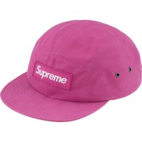 슈프림 왁스 코튼 캠프캡 마젠타 Supreme Waxed Cotton Camp Cap FW23