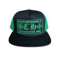 UNKNOWN CHROME HEARTS 크롬하츠 CH Hollywood Trucker Hat Green 311741