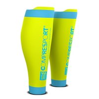 COMPRESSPORT 콤프레 스포츠 카프 슬리브 R2V2 종아리 서포터 압박 보호대 플로옐로우 T4 CS2R2V2-2111