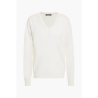 N Peal 여성 Cashmere sweater 브이넥 NPW001800BNEWIVORY