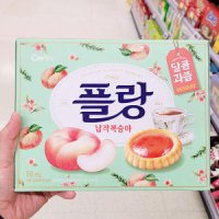 청우 플랑 납작복숭아 160g x 2개