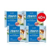 동원 동원 덴마크 소와나무 고칼슘 치즈 180g 40매 10매x4개