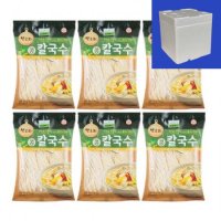 칠갑농산 콩칼국수 400g 18개입 아이스박스