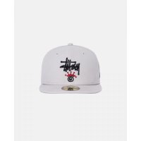 Stussy NEW ERA 59FIFTY 저작권 크라운 - 천연