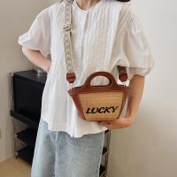 DIY 가죽공예 가죽 가방 만들기 키트 라탄 미니 백 휴양지