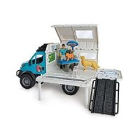 DICKIE TOYS - Light Sound Iveco Animal Rescue Playset