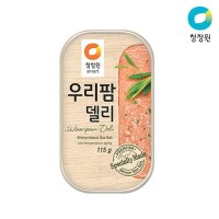 [MIK] 청정원 우리팜 델리 햄통조림 115g