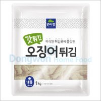 동원홈푸드 비셰프 면사랑 갓 튀긴 오징어튀김 1kg  1개