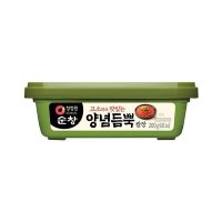 청정원 우리집 청정원 순창 양념듬뿍 쌈장 200g 사각 캠핑 여행 자취 잔치 등산 식당용 대용량 식재료