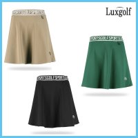 럭스골프 LuxGolf 여성 프리미엄 플레어 큐롯 스커트 가을 골프 치마바지