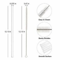 Stanley 1 2L 40온스 887 30온스 컵 텀블러와 호환되는 교체용 빨대 클리닝 브러시 - Beonsky