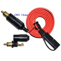 유럽 Powerlet 플러그 12V 시가 라이터 SAE 케이블 14 AWG 1M 3 3 ft