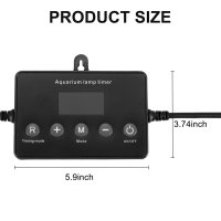 스마트 LED 수족관 조명 타이머 조광기 어항 조명 컨트롤러 조광기