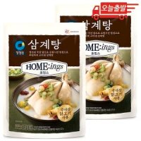 씨티푸드 청정원 호밍스 삼계탕 800g 2개