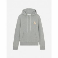 메종키츠네 CHILLAX FOX PATCH CLASSIC HOODIE H150 IU00355KM0001-GRM