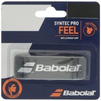 테니스 라켓 그립 Babolat Syntec Pro 교체용 블랙실버