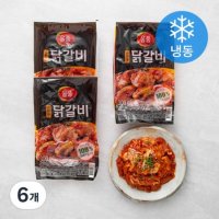 올품 닭갈비 순한맛 냉동 300g 6개 one option