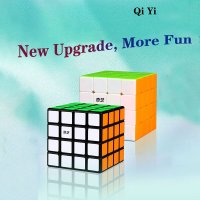 간 간즈 GAN QiYi Yuan S 4x4 V2 스피드 큐브 W 퍼즐 4 레이어 전문 교육 완구 어린이 선물