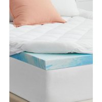 씰리 Sealy 4 Gel Comfort Mattress Topper with Pillowtop Cover King