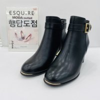 에스콰이아 에스콰이아 앵글부츠 옆라인 버클장식 기본6cm PF