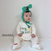 빠빠 미니프룻슈트 보넷세트 -모델