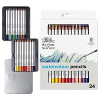 Winsor Newton Studio Collection 아티스트 연필 수채화 연필 24개 세트