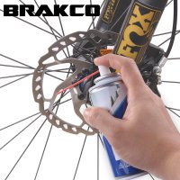 BRAKCO 자전거 디스크 로터 클리너 세척제 브레이크