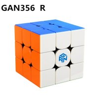 간즈큐브 선수용 3x3 4x4 마그네틱 R S 매직 스피드 큐브 스티커리스 프로페셔널 gan 356R G 06 GAN356 356RS