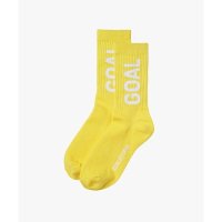 골스튜디오 GOALSTUDIO GOAL COLOR CREW SOCKS-옐로우 옐로우 436901 G2MSK103