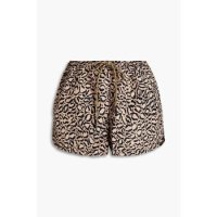 더 업사이드 여성 Efrem leopard-print shell shorts 팬츠 스커트 USW321031LEOPARD