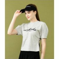 MONBIRDIE GOLF RIBBON TAIL CREW NECK 리본테일 볼륨 티셔츠 - MONBIRDIE GOLF