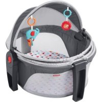 FISHER-PRICE BABY 모빌 자동 흑백 컬러 신생아 침대 수동 동물 도형 인형 -A