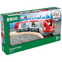 BRIO 33505 트래블 트레인 나무 기차 장난감 5피스 441683